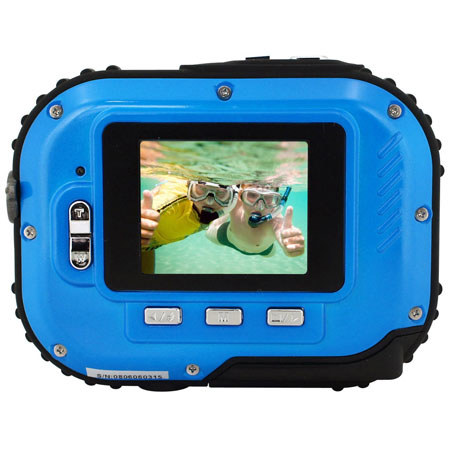 Coleman Mini Xtreme C3WP Waterproof Digital Camera, Blue