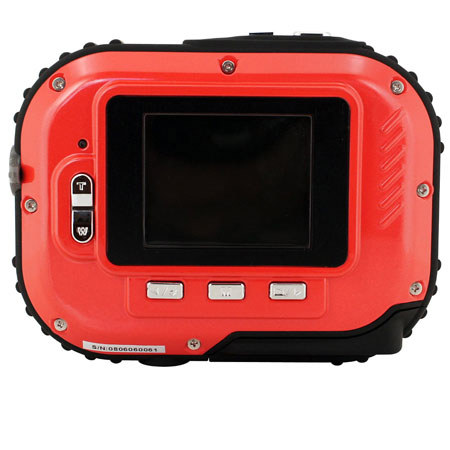 Coleman Mini Xtreme C3WP Waterproof Digital Camera, Red