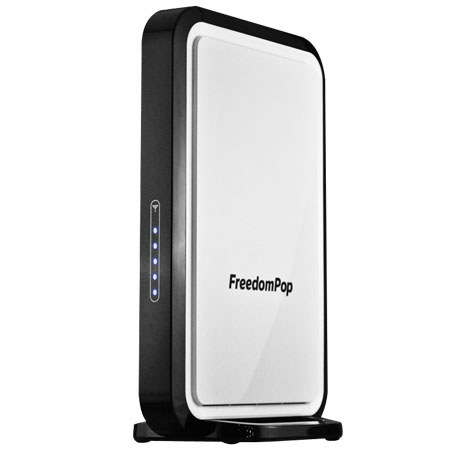 FreedomPop Hub Burst 4G Home Modem, Fast Speeds, No Contract