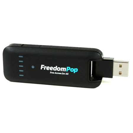 Freedom Pop Stick Bolt 4G USB Modem, Free Data, Fast Speeds, No Contract