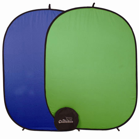 Cool-Lux Chroma Key Chameleon Blue/Green Screen, 57x77"