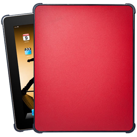 XGear Silhouette Snap-On Case for iPad, Red