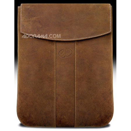Maccase Premium Leather iPad Vertical Sleeve, Vinatge