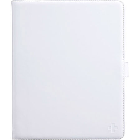 Simplism Flip Leather Case for iPad, Snow White