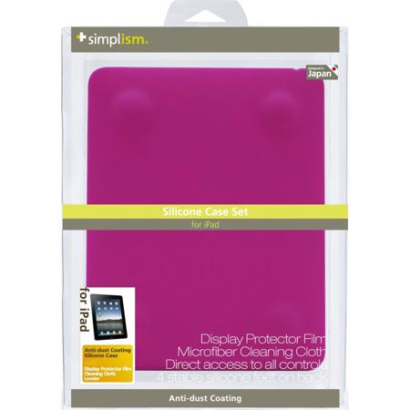 Simplism Silicone Case Set for iPad, Pink