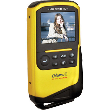 Coleman CVW9HD Xtreme Video Camera, Yellow