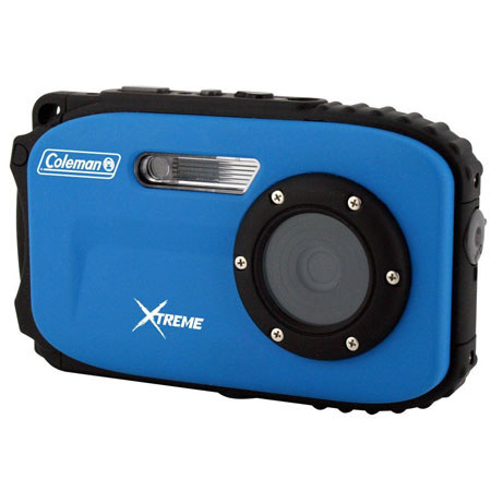 Coleman Waterproof Digital Camera, Blue
