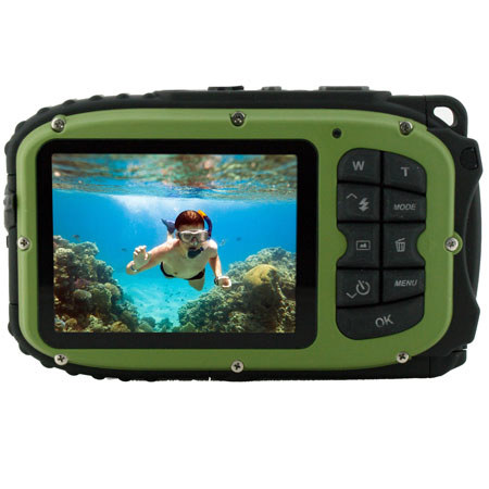 Coleman Waterproof Digital Camera, Green