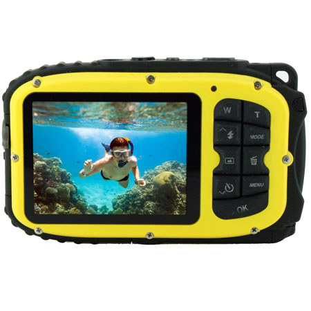Coleman Waterproof Digital Camera, Yellow