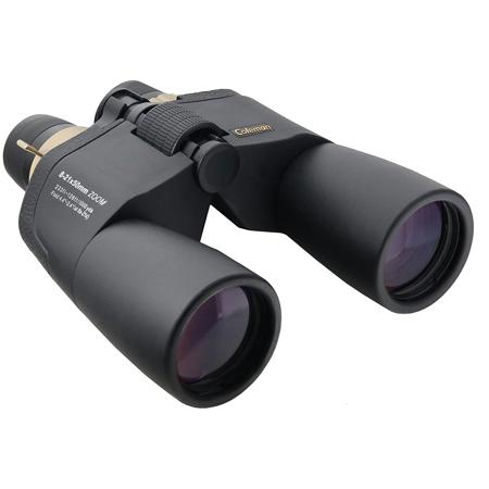 Coleman 8-21x50 CZ Weather Resistant Porro Prism Zoom Binocular with 4.4-2.4 Degree Angle of View, Black