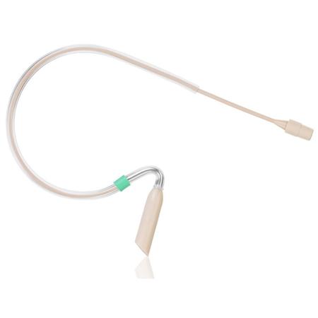 Countryman E2 Earset Microphone with 3.5mm Locking Connector for Sennheiser EW 100, EW 300, EW 500, SK 1093, Evolution Series G2 and G3 Transmitters, W5 (No Band) Standard Gain and Vocals, Light Beige