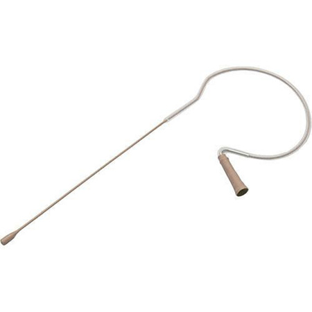 Countryman E6 Omnidirectional Earset Mic, TA4F, W5, 2mm Cable, Tan
