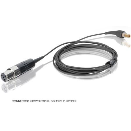 Countryman 5' H6CABLEBNC H6 Headset Snap-On Cable, Black