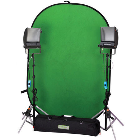 Cool-Lux Chroma Key Blue / Green Screen Kit
