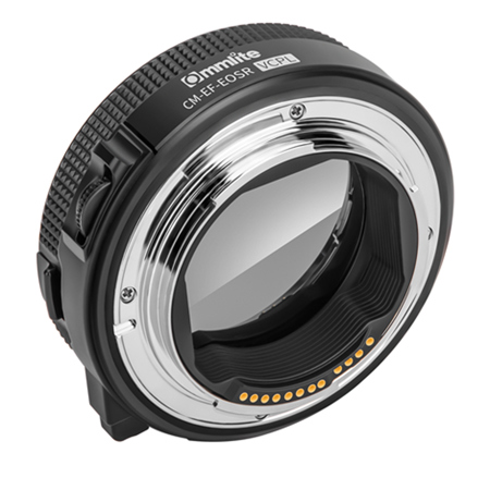 Commlite Canon EF/EF-S Lens to EOSR/RF Camera AF Adapter w/Variable CPL Filter