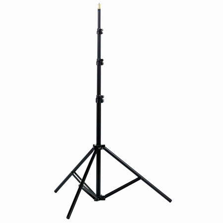 Cool-Lux 8' Collapsible Lightstand with 5/8" Mounting Stud, Chrome