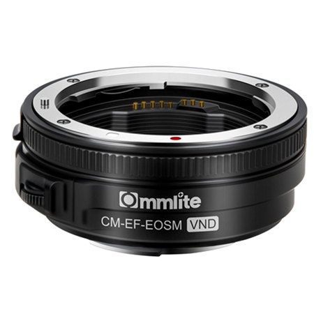 Commlite AF Lens Mount Adapter for EF-Mount Lens to EF-M-Mount with VND Filter