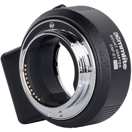 Commlite Electronic Lens Adapter, Nikon F-Mount Lens to Sony E 