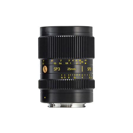 Cooke SP3 Prime 3-Lens Set with 25mm, 50mm and 100mm T2.4 Lens for