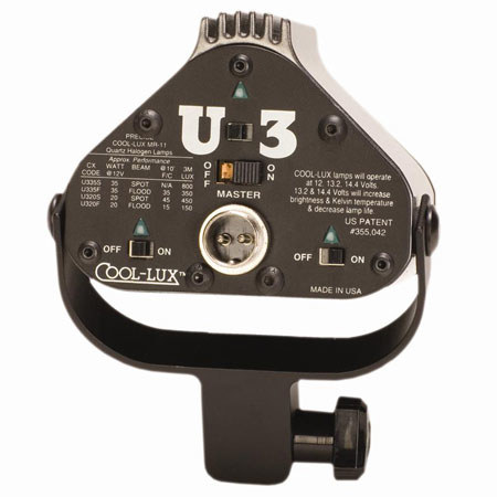 Cool-Lux U-3 Tri-Lite with 4-Pin XLR