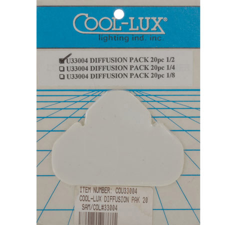 Cool-Lux U33004 Diffusion 20 Filter Pack for U-3 Light
