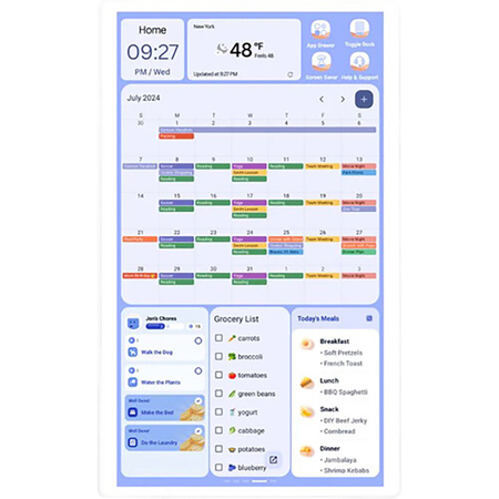 Cozyla Calendar+ Gen2 Display, White