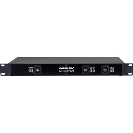 Camplex opticalCON MTP NO12FDW-A to 3 SM QUAD NO4FDW-A Breakout Box (1RU)