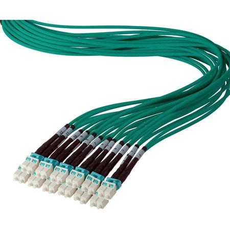 Camplex 100' 24-Channel LC-LC OM3 Multimode Plenum Fiber Optic Cable