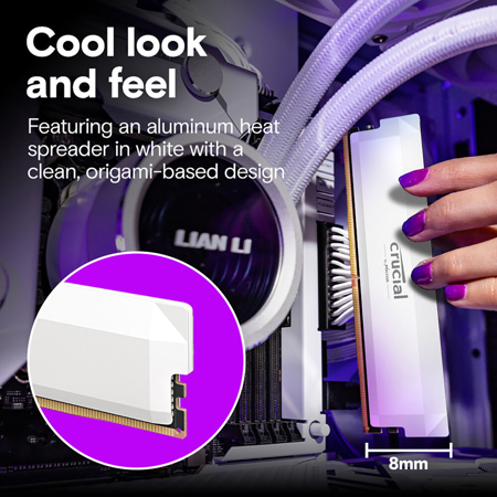 Crucial Pro Overclocking 64GB 6400MHz DDR5 CL40 Gaming Memory