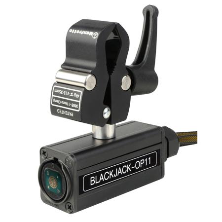Camplex opticalCON QUAD APC to Four LC/APC Adapter, Singlemode with Clamp