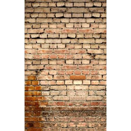 Click Props Old Rural Brick Wall Backdrop, Medium