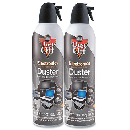Falcon DPSJMB2 Dust-Off Jumbo, Disposable 17 oz, 2-pack