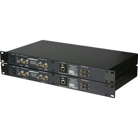 Camplex FiberGig 3G-HD/SDI Video & GigaBit Transport System, ST Fiber I/O
