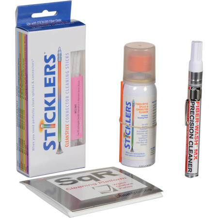 Camplex Fiber Optic Cleaning Kit for Expanded Beam Connector