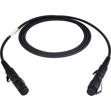 Camplex 150' LEMO FUW to PUW w/ Mini 7.8mm SMPTE 311M/304M Fiber Cable, Black