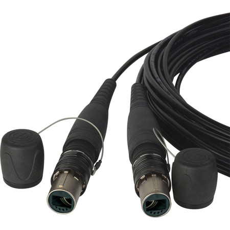 Camplex 35' opticalCON DUO to DUO Multimode Fiber Optic Tactical Snake Cable