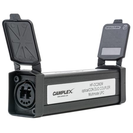 Camplex opticalCON DUO to DUO UPC Multimode In-Line Coupler
