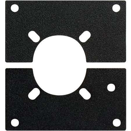 Camplex Canare & LEMO SMPTE Plug & Jack Panel Mount for HY45 System, Split Frame