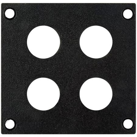 Camplex Quad BNC Feedthrus Pre-Punched Frame Module for HY45 System