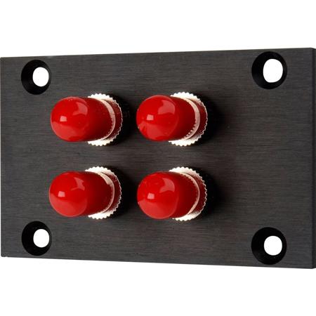 Camplex 4 Senko ST Fiber Feedthru Module for 1RU HYMOD Systems