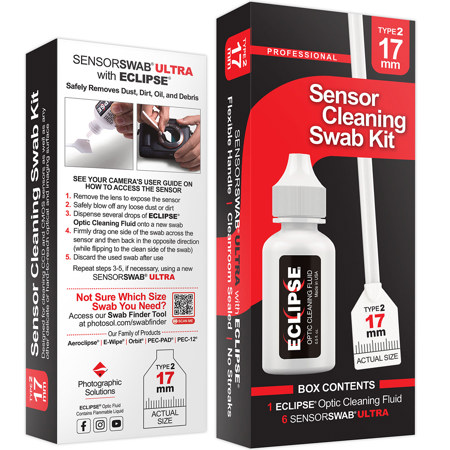 Photographic Solutions Sensor Cleaning Swab Kit 17mm Eclipse
