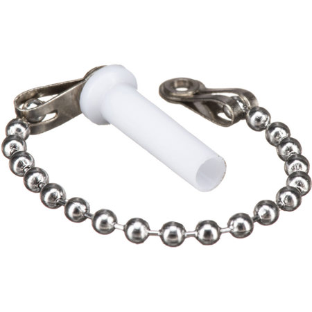 Camplex LC Fiber Connector Metal Dust Cap with Chain for Chassis