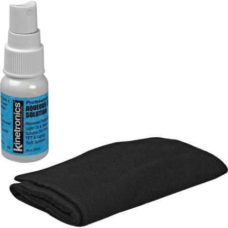 Kinetronics KSLSK Screen Cleaning Kit with Liquid and Panther Cloth
