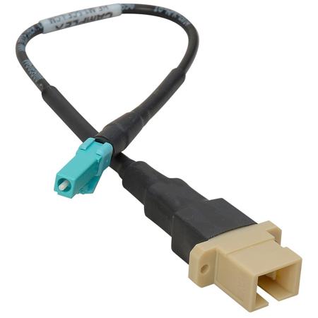 Camplex SC Female to LC Male OM3 Multimode Fiber Tactical Adapter Cable, 6"