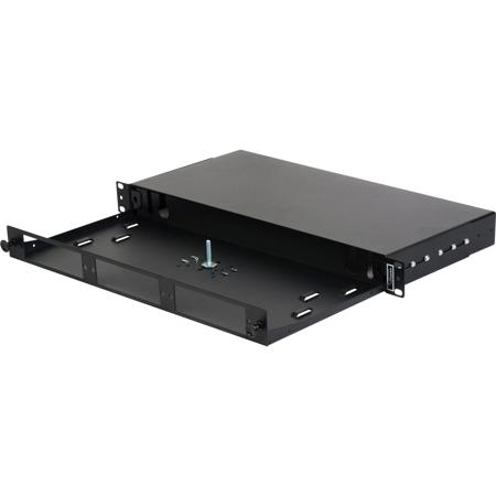 Camplex 1RU Economy Fiber Optic Panel for 19" Rack, Holds 3 Modules