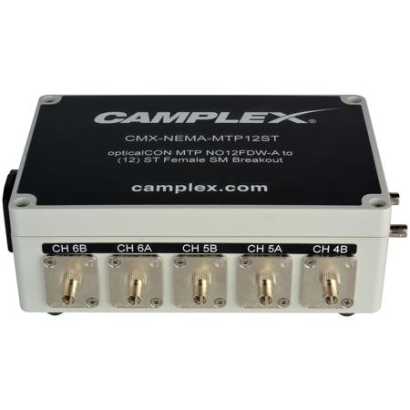 Camplex OpticalCON MTP NO12FDW-A to 12x ST Female Singlemode Breakout Box