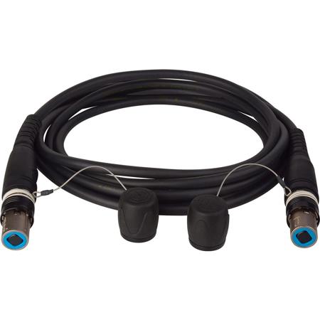 Camplex OpticalCON QUAD to QUAD Singlemode X-TREME Tactical Fiber Cable, 250'