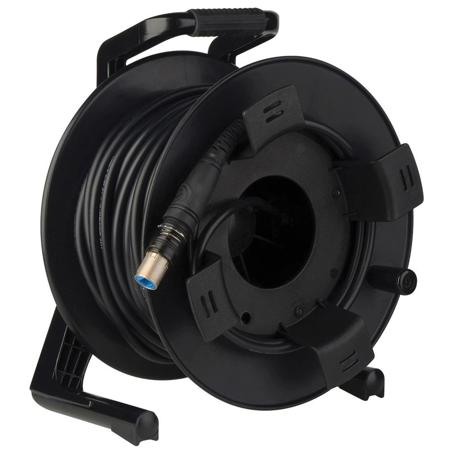 Camplex OpticalCON DUO Singlemode Fiber Outside Broadcast Cable Reel, 328'