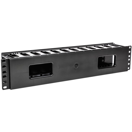 Camplex CMX-RP 2RU Plastic Single Side Cable Manager with Cover