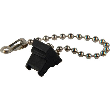 Camplex SC Fiber Connector Metal Dust Cap with Chain for Chassis